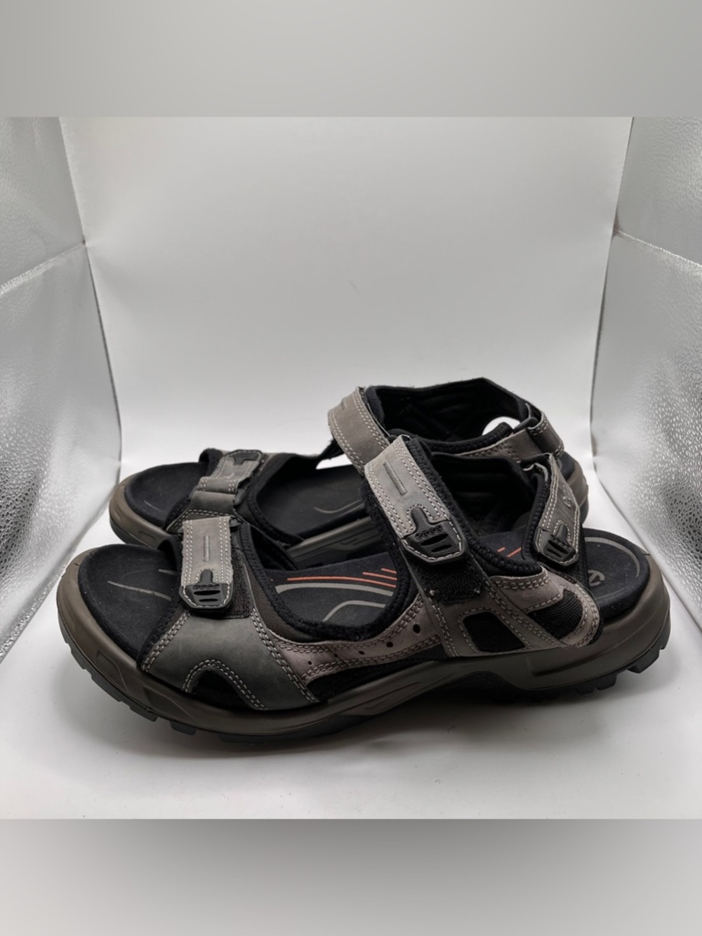 ECCO Men's 069564 Yucatan Sandal Black size 47 US 13 Men's Outdoor Sport